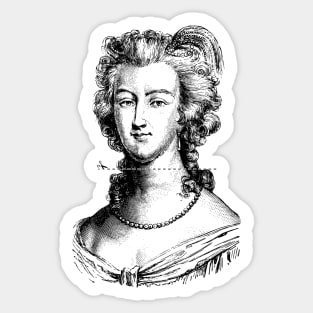 Marie Antoinette Sticker